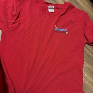 Anvil Red Short Sleeve Graphic Tee